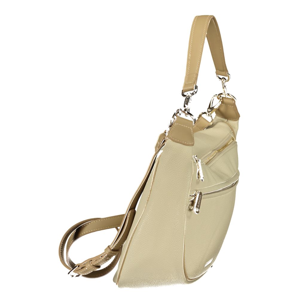 Mario Valentino Beige Polyethylene Handbag
