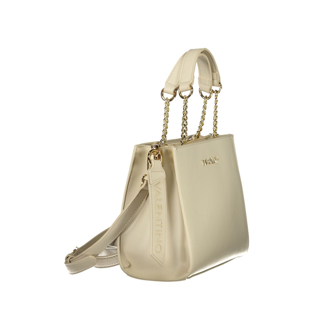 Mario Valentino Beige Polyethylene Handbag
