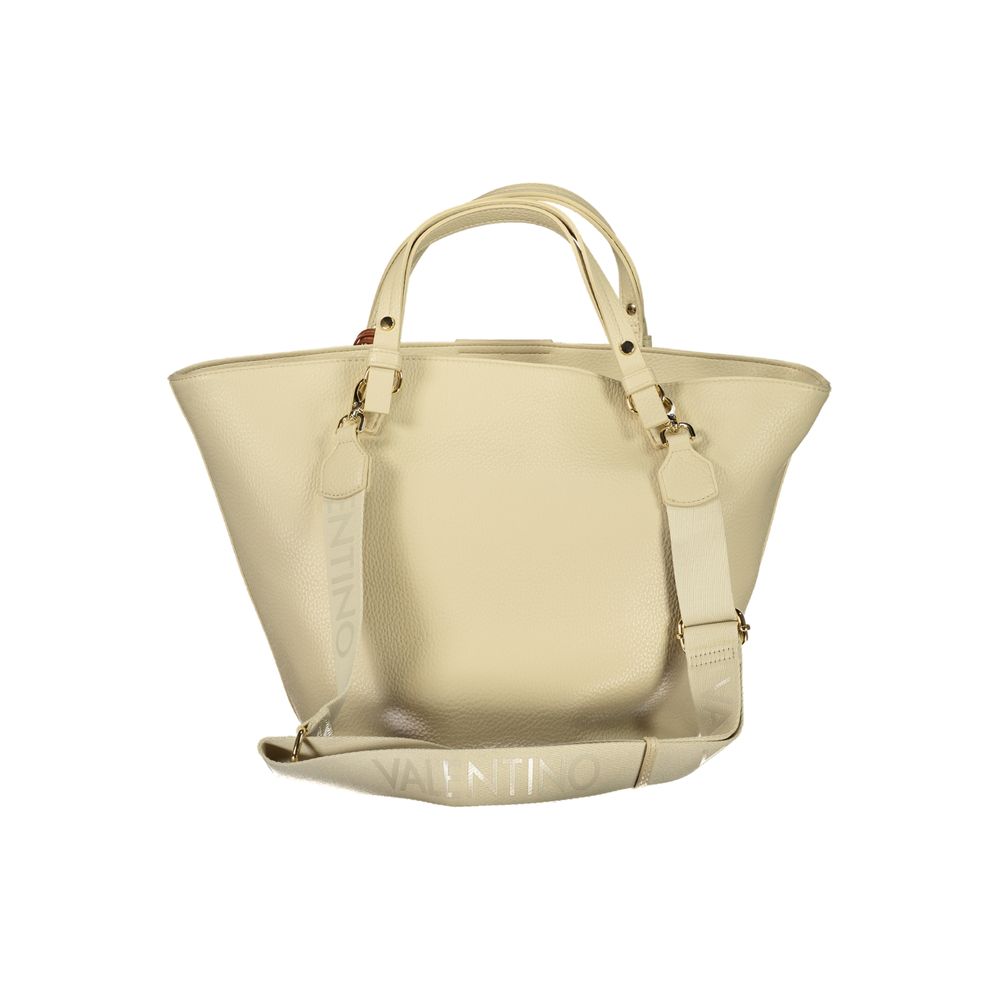 Mario Valentino Beige Polyethylene Handbag