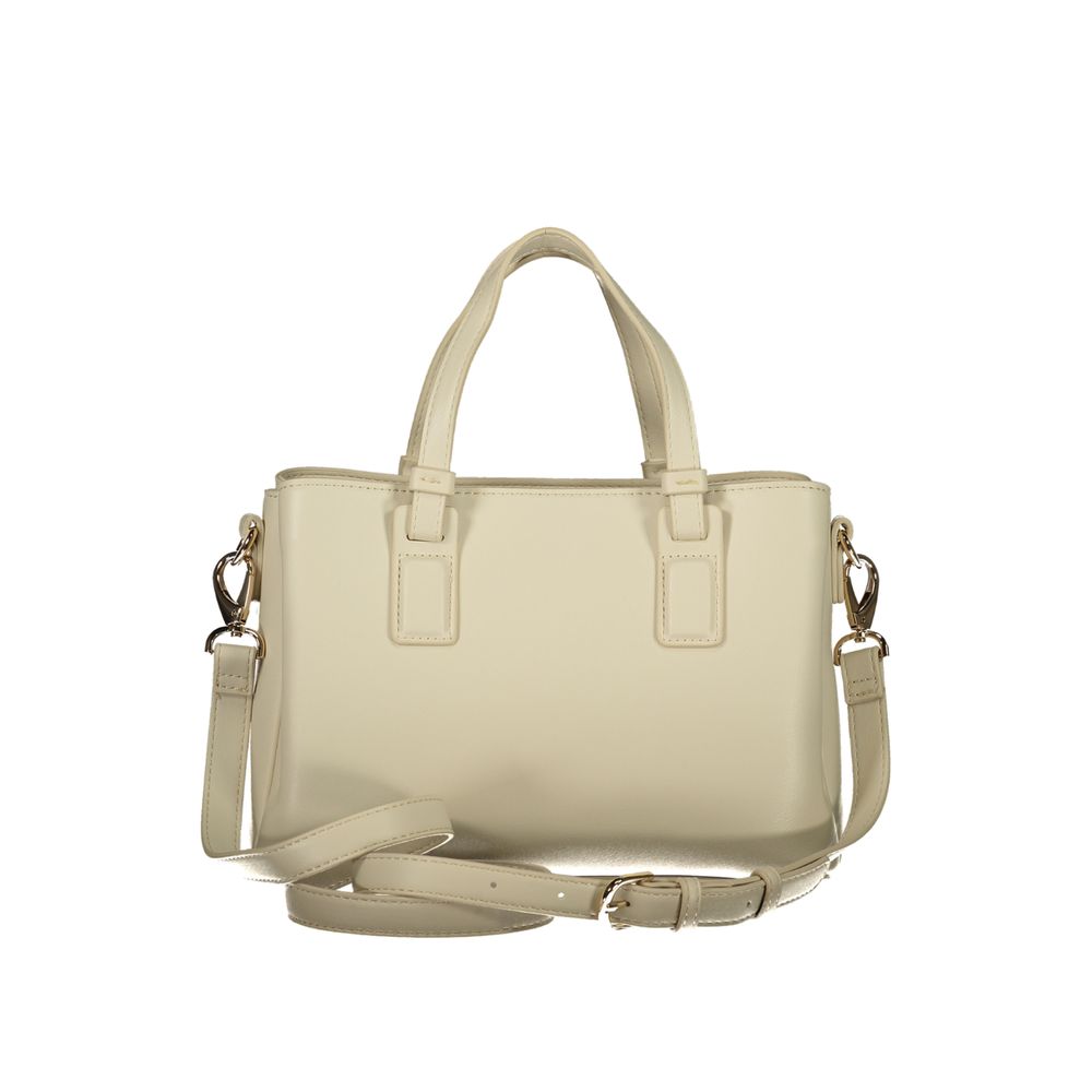 Mario Valentino Beige Polyethylene Handbag