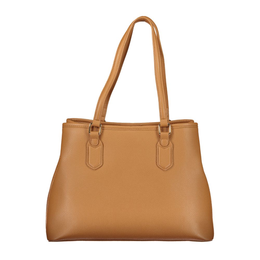 Mario Valentino Brown Polyethylene Handbag