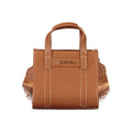 Mario Valentino Brown Polyethylene Handbag