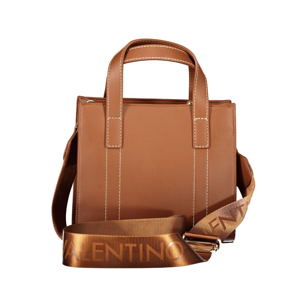 Mario Valentino Brown Polyethylene Handbag