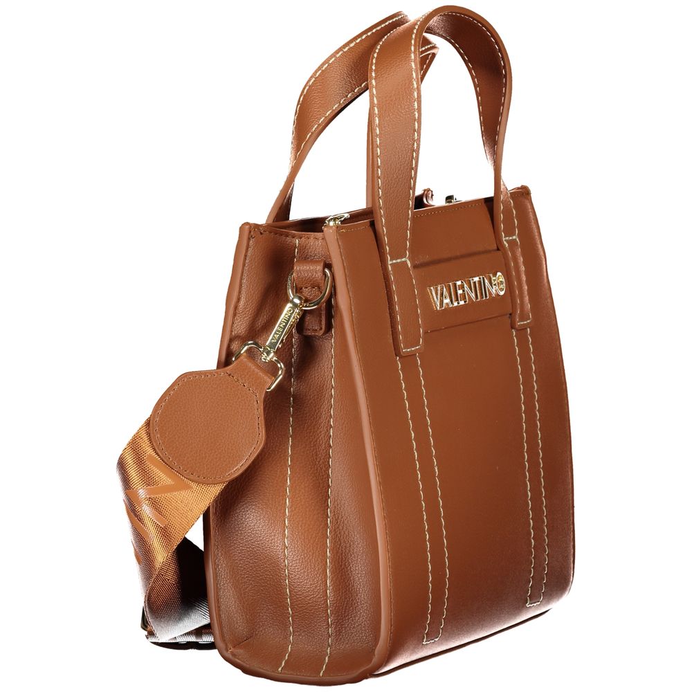 Mario Valentino Brown Polyethylene Handbag