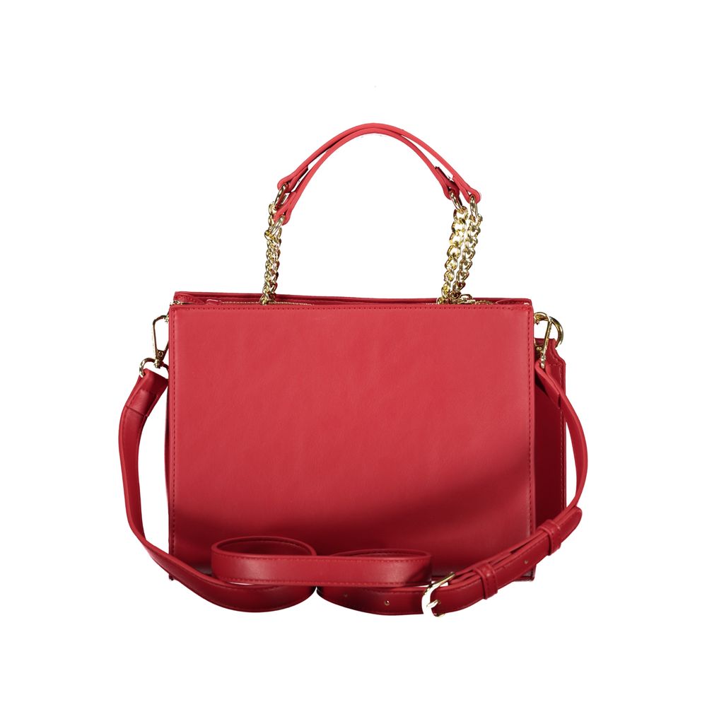Mario Valentino Red Polyethylene Handbag