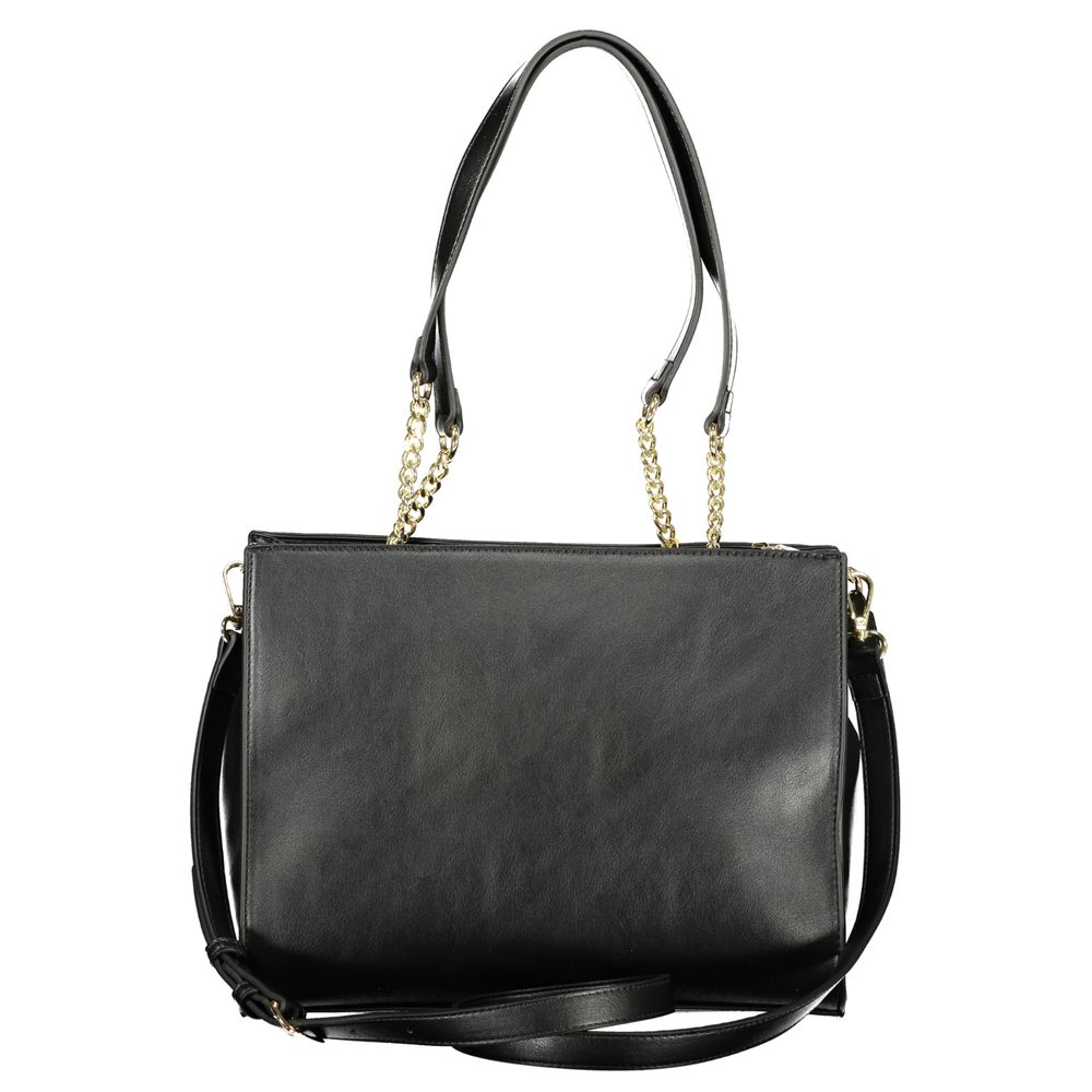 Mario Valentino Black Polyethylene Handbag