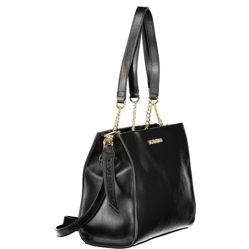 Mario Valentino Black Polyethylene Handbag