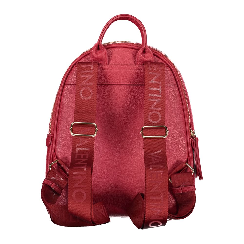 Mario Valentino Red Polyethylene Backpack