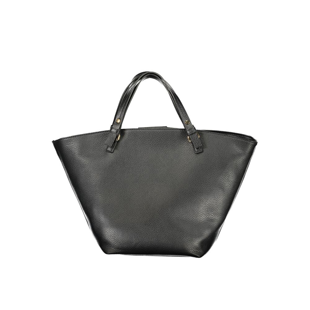 Mario Valentino Black Polyethylene Handbag