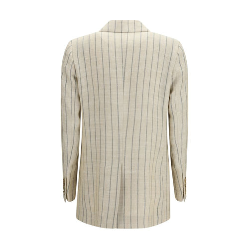 Blazé Milano Beige Linen Blazer