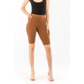 Elisabetta Franchi Brown Lyocell Knee Length