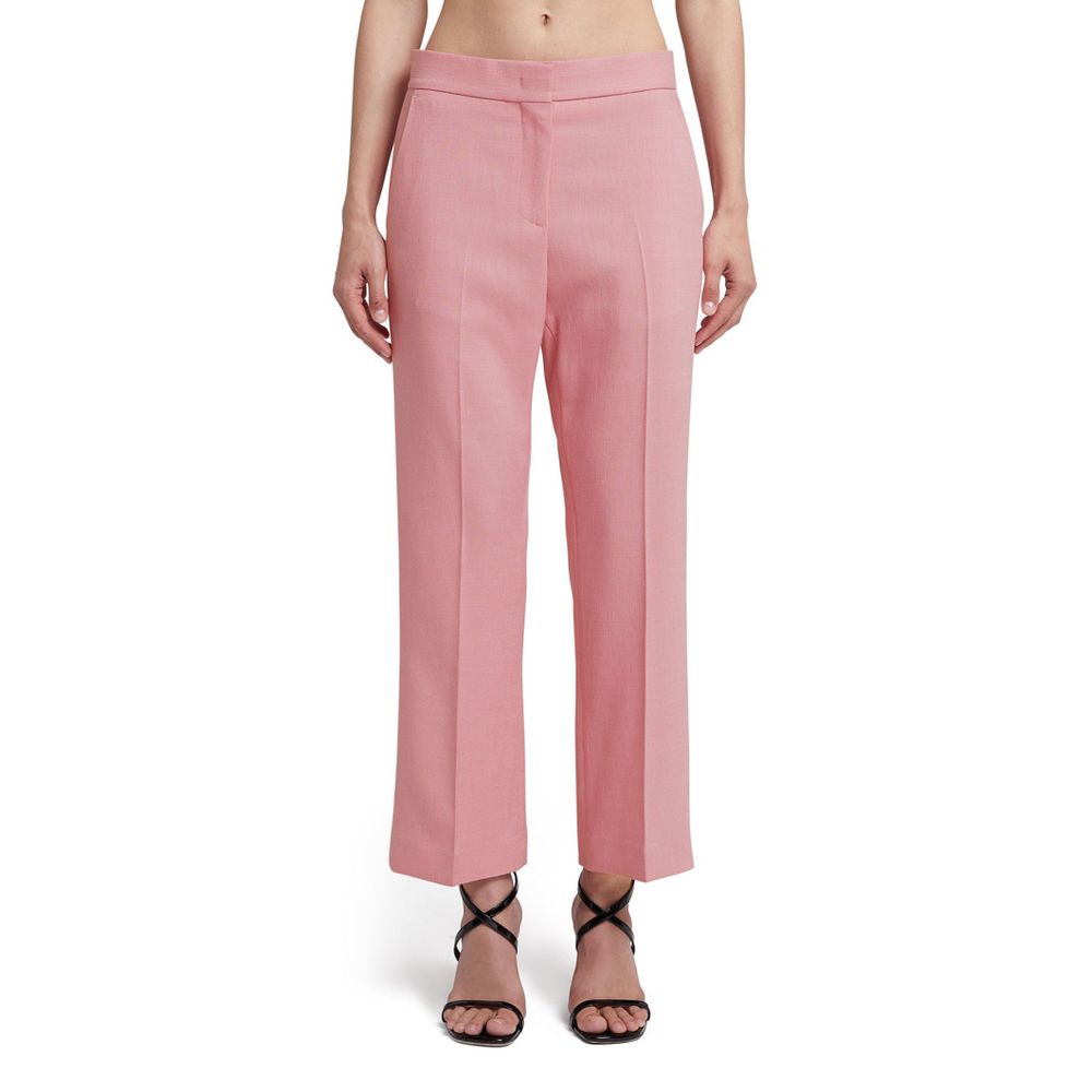 MSGM Multicolor Viscose Casual Pants