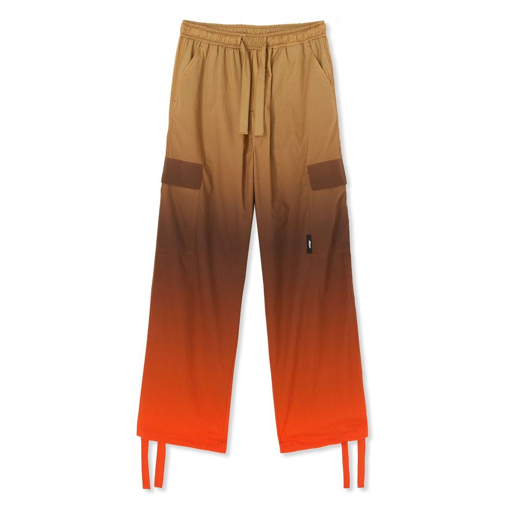 MSGM Beige Cotton Casual Pants