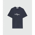 MSGM Blue Cotton T-Shirt