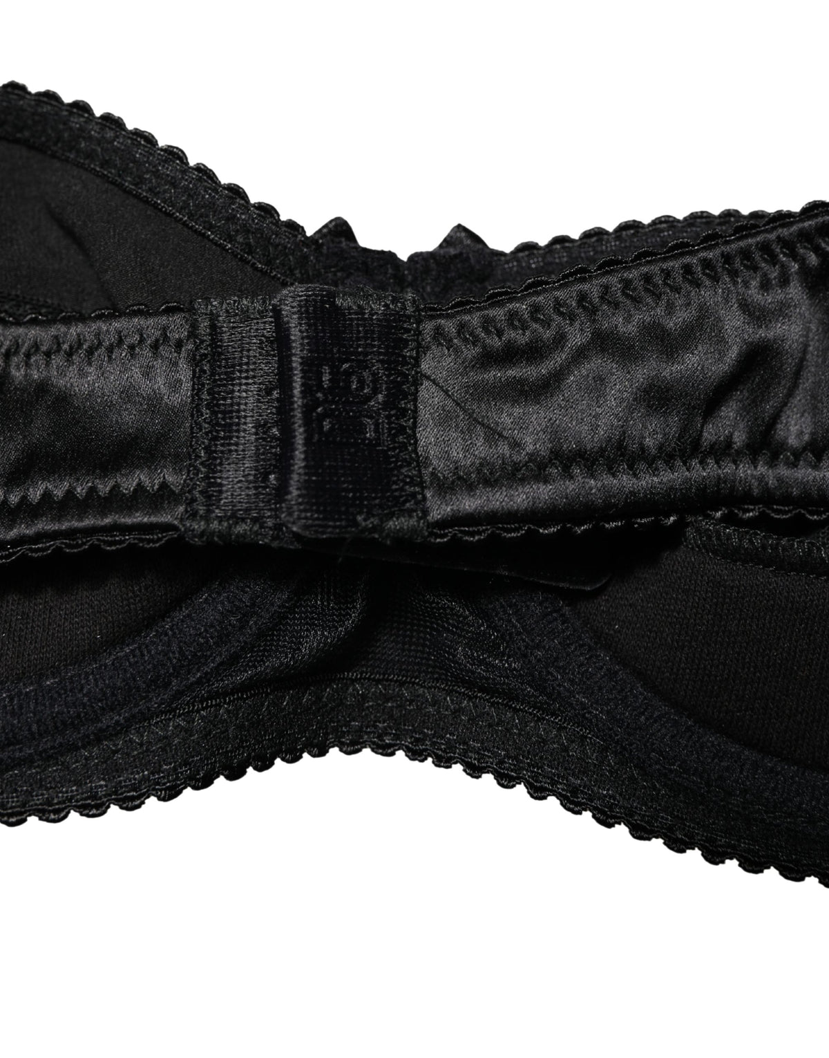 Dolce & Gabbana Zwarte Semi-Gewatteerde Beugel Balconette BH Ondergoed