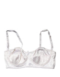 Dolce & Gabbana White Semi-Pad Underwire Balconette Bra Underwear