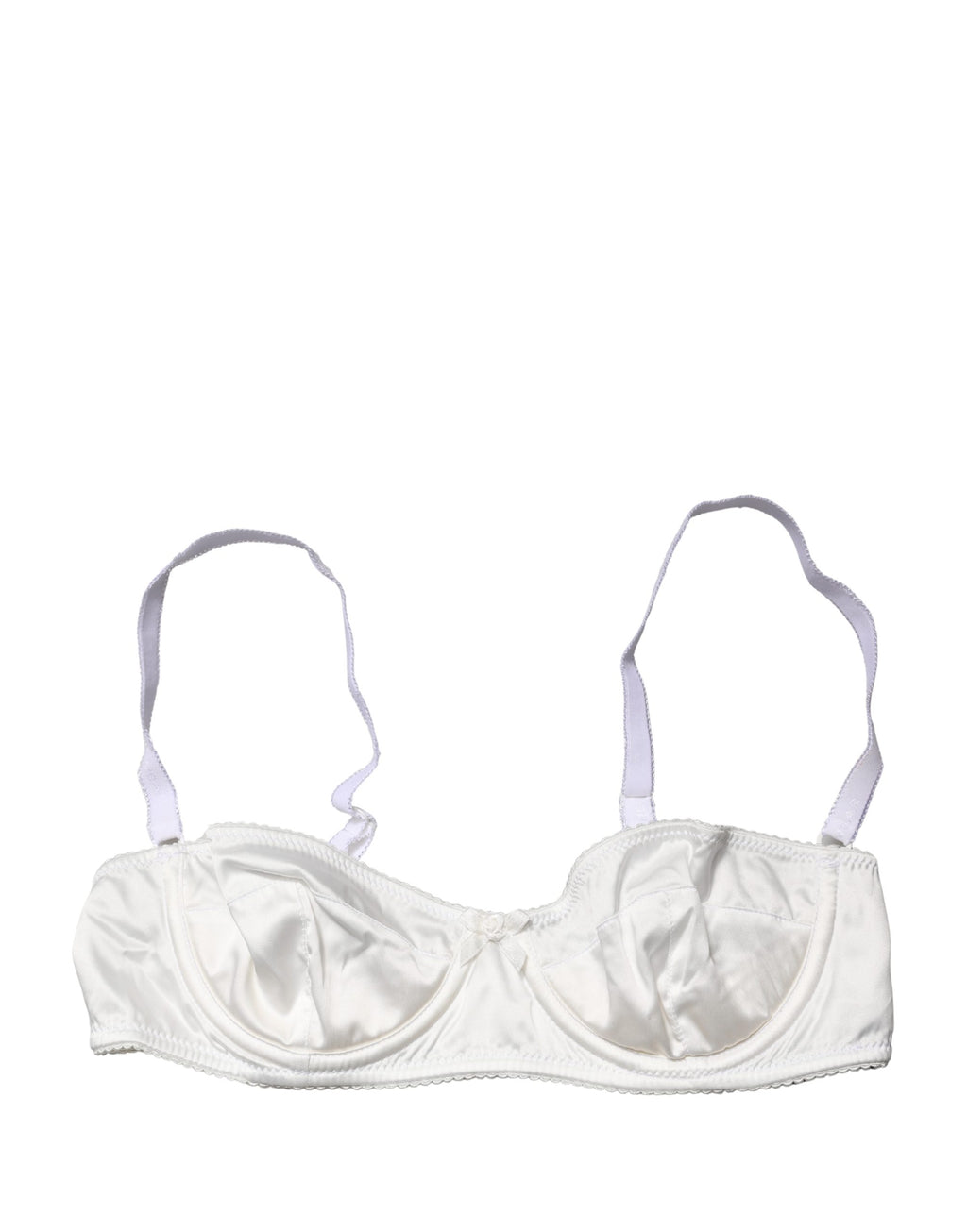 Dolce & Gabbana Witte Semi-Padded Beugel Balconette BH Ondergoed