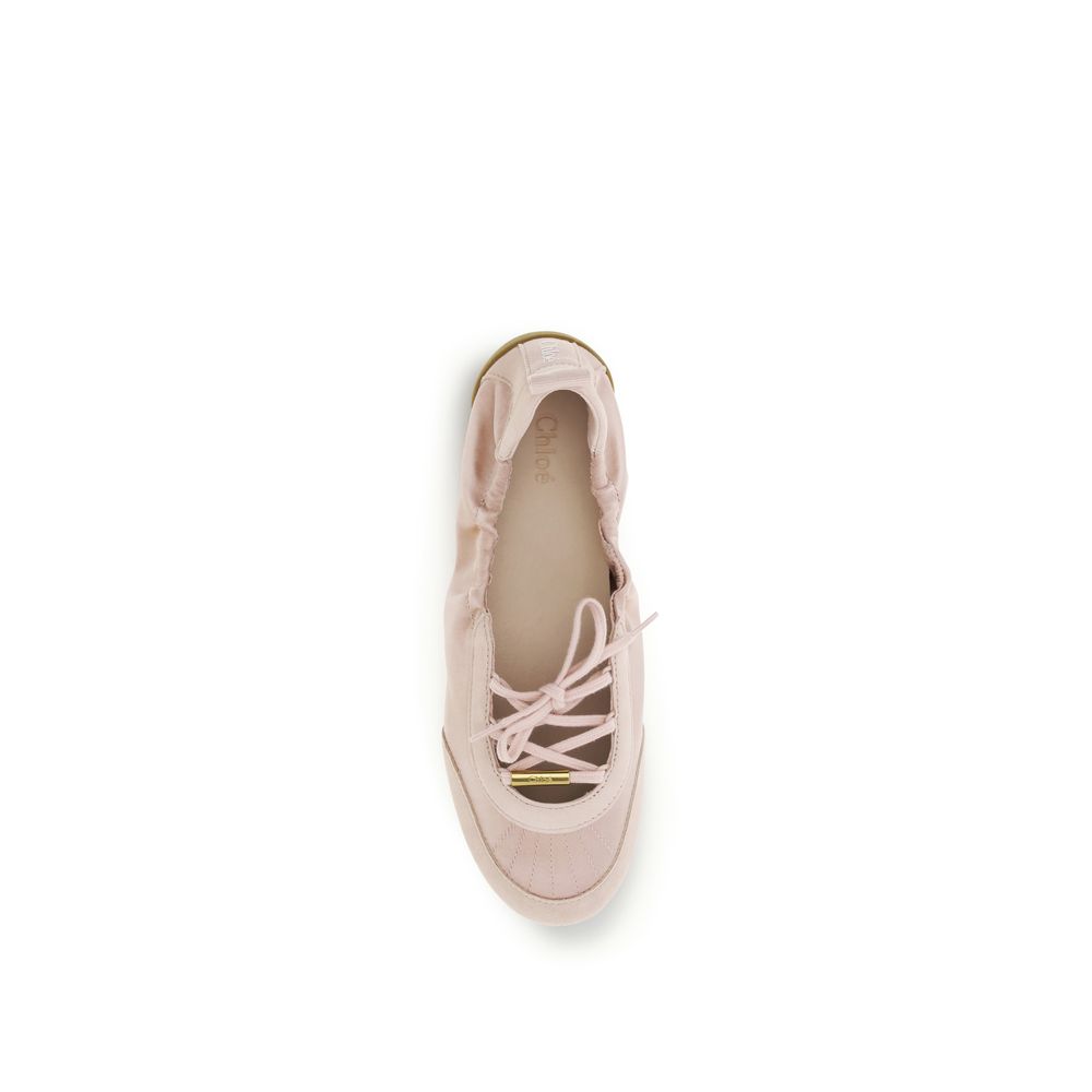 Chloé Multicolor Polyester Ballet Flats