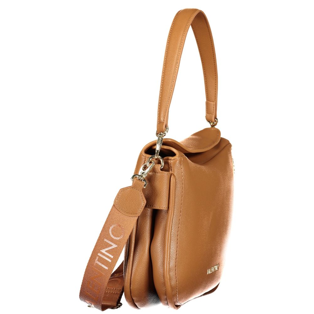 Mario Valentino Brown Polyethylene Handbag