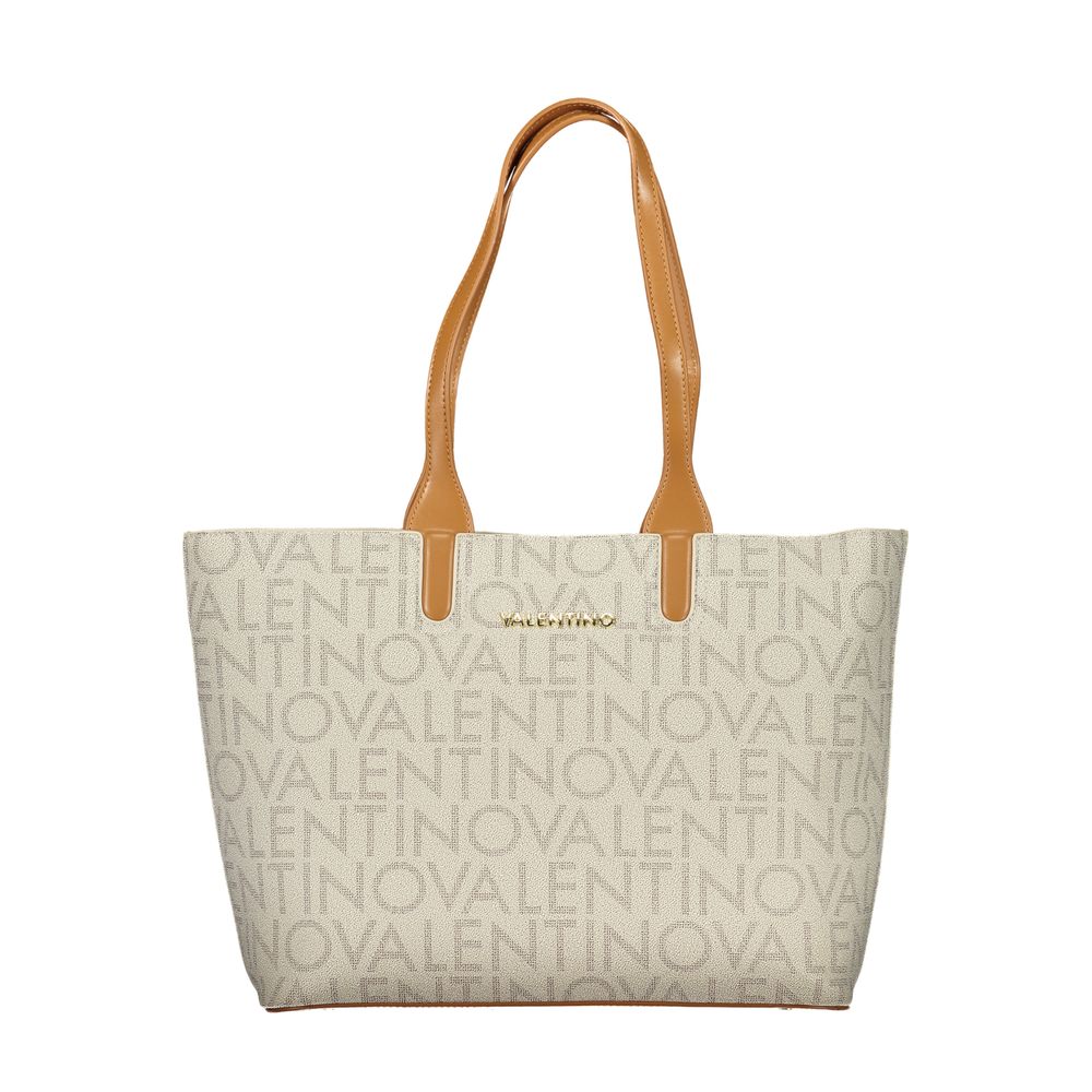 Mario Valentino Beige Polyethylene Handbag