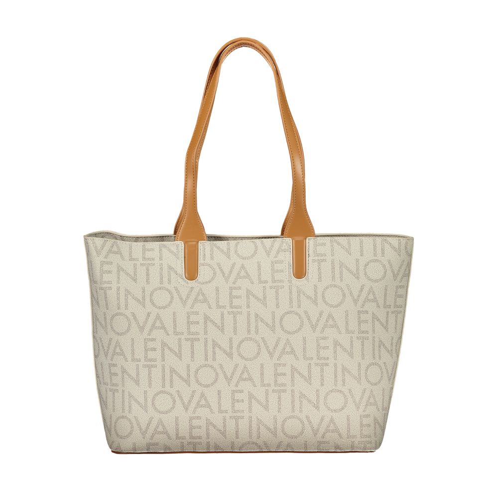 Mario Valentino Beige Polyethylene Handbag