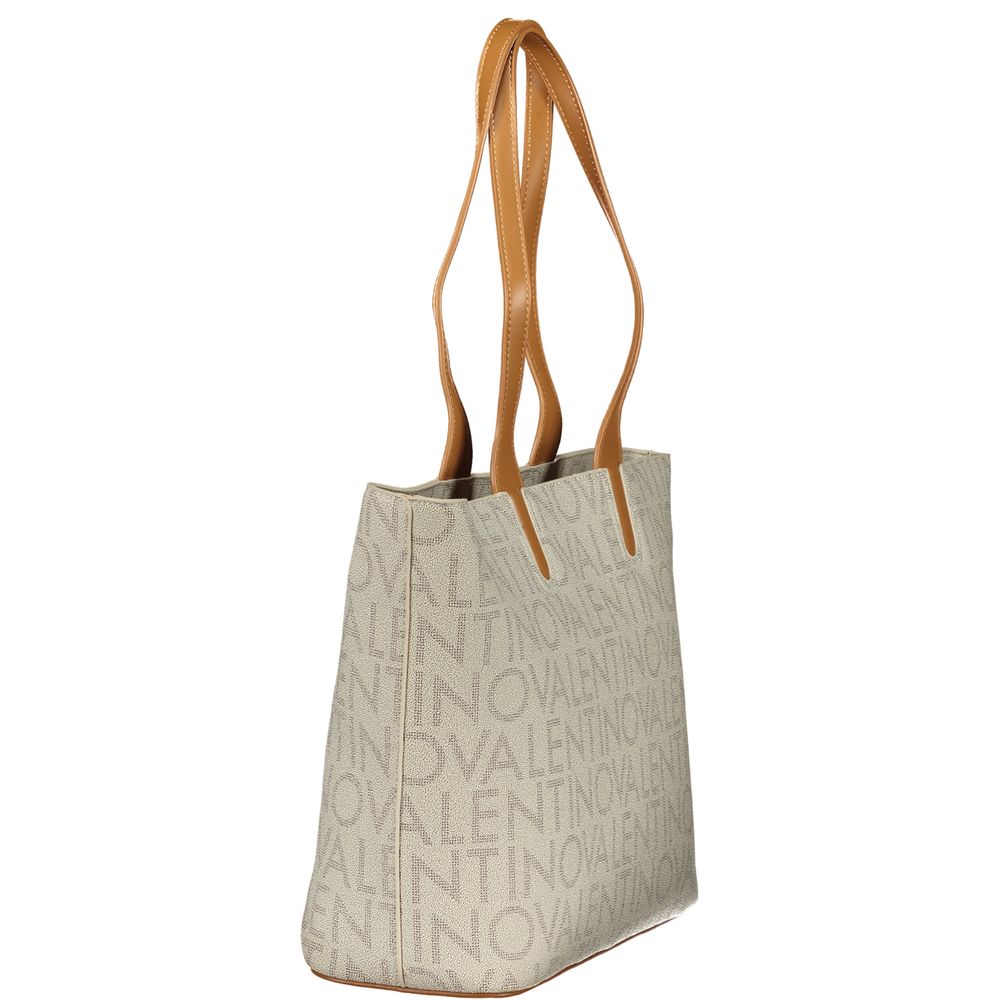 Mario Valentino Beige Polyethylene Handbag