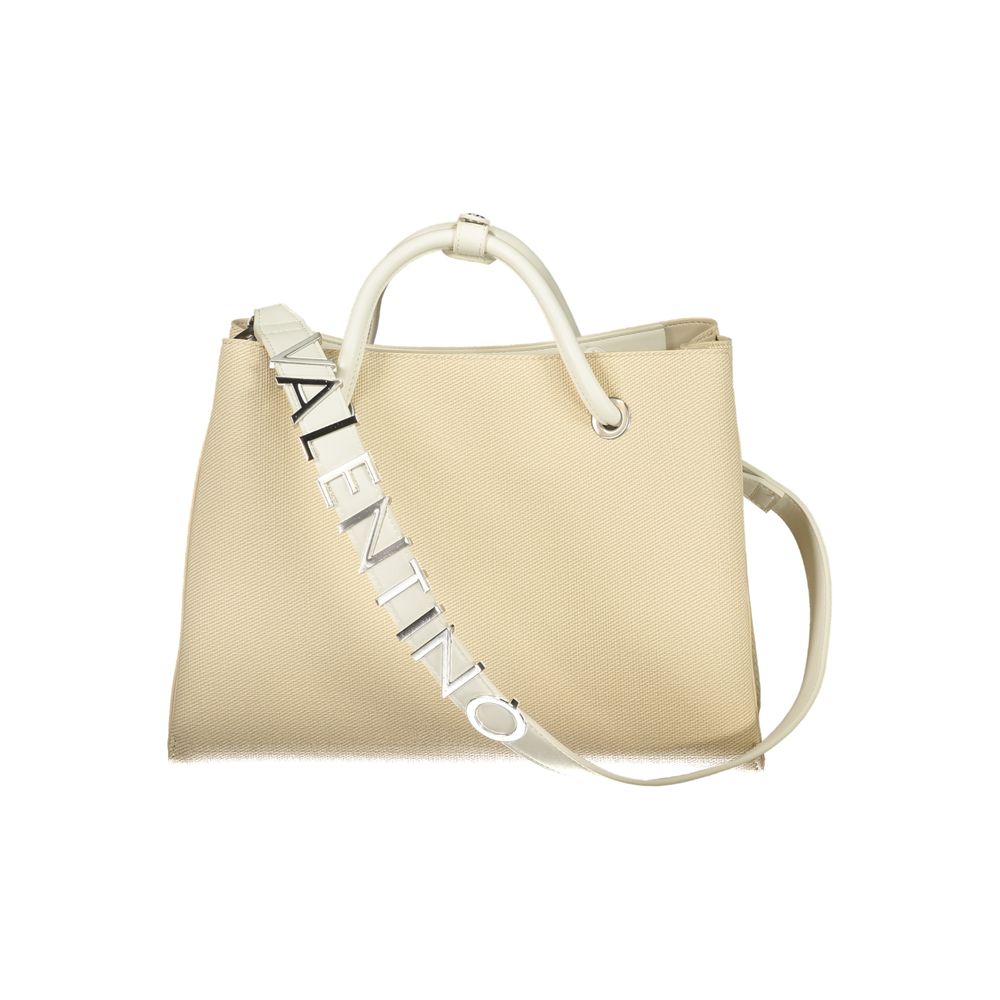 Mario Valentino Beige Polyethylene Handbag