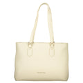 Mario Valentino Beige Polyethylene Handbag