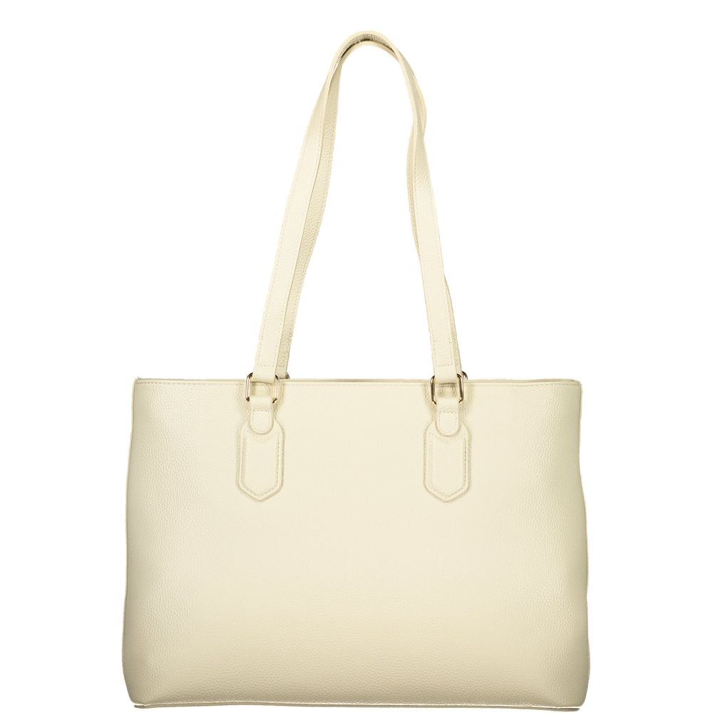 Mario Valentino Beige Polyethylene Handbag