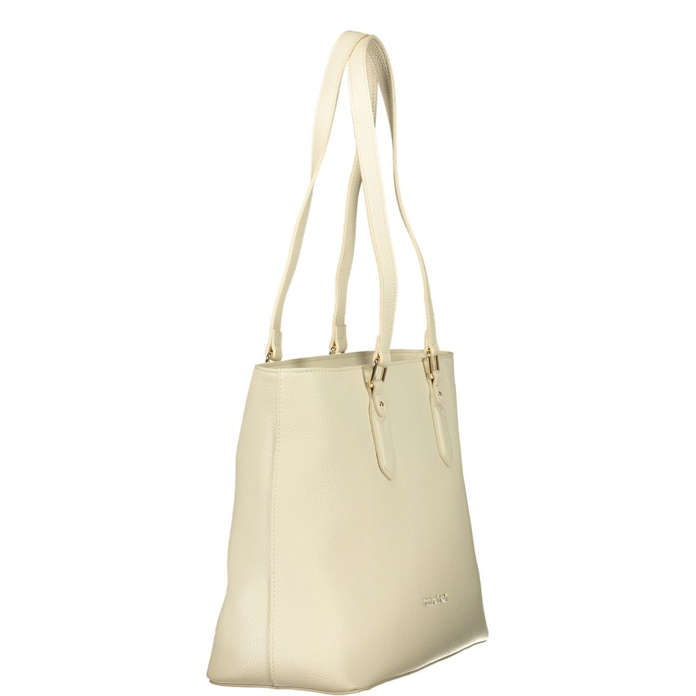 Mario Valentino Beige Polyethylene Handbag