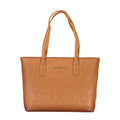 Mario Valentino Brown Polyethylene Handbag