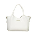 Mario Valentino White Polyethylene Handbag