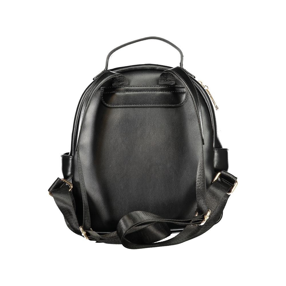 Mario Valentino Black Polyethylene Backpack