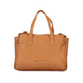 Mario Valentino Brown Polyethylene Handbag