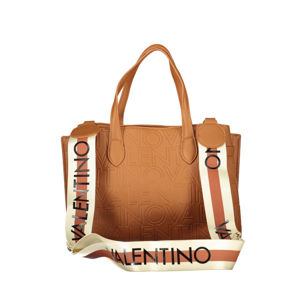 Mario Valentino Brown Polyethylene Handbag