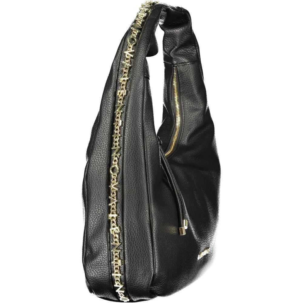Mario Valentino Black Polyethylene Handbag