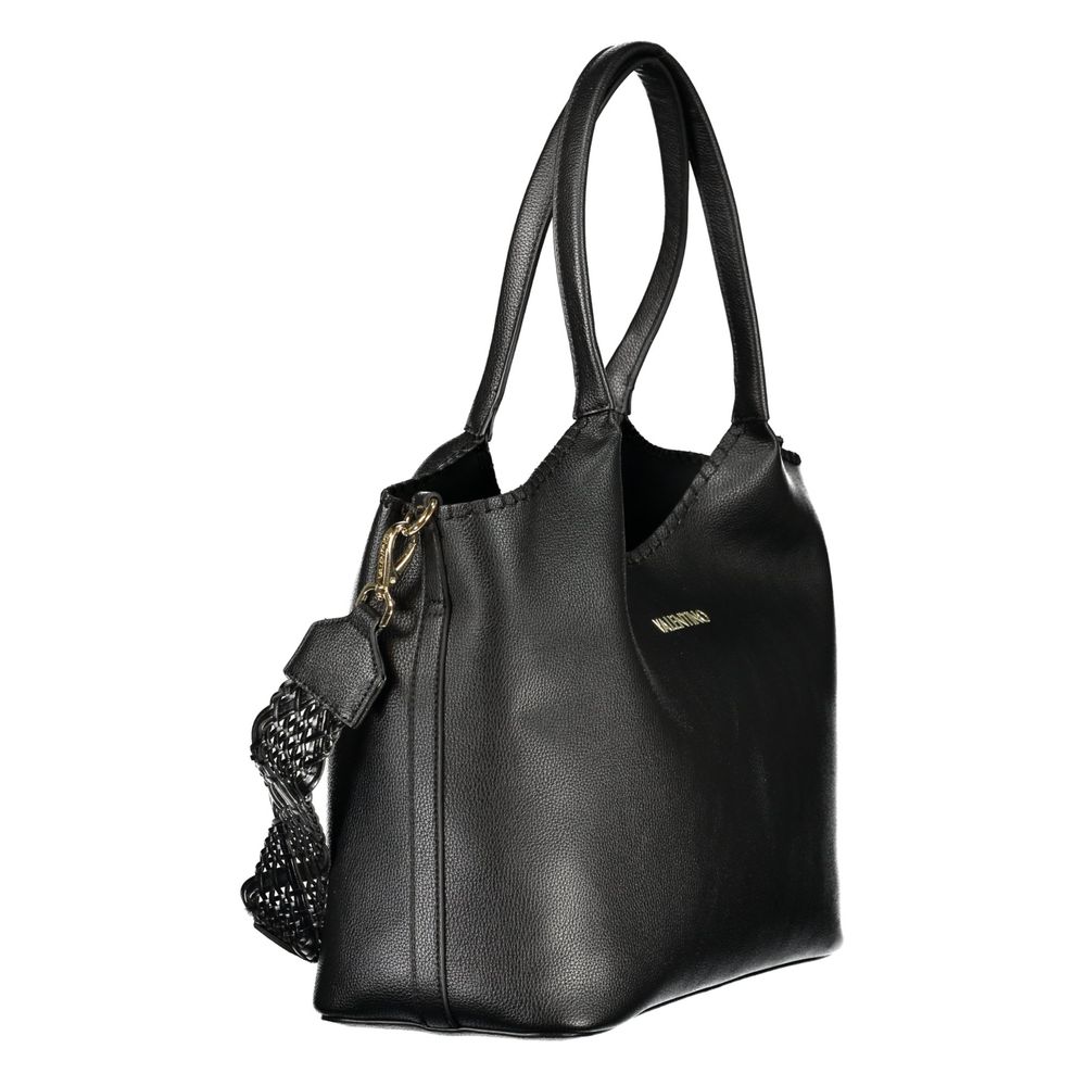 Mario Valentino Black Polyethylene Handbag