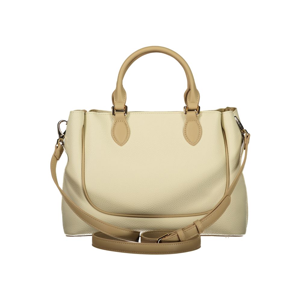 Mario Valentino Beige Polyurethane Female Bag
