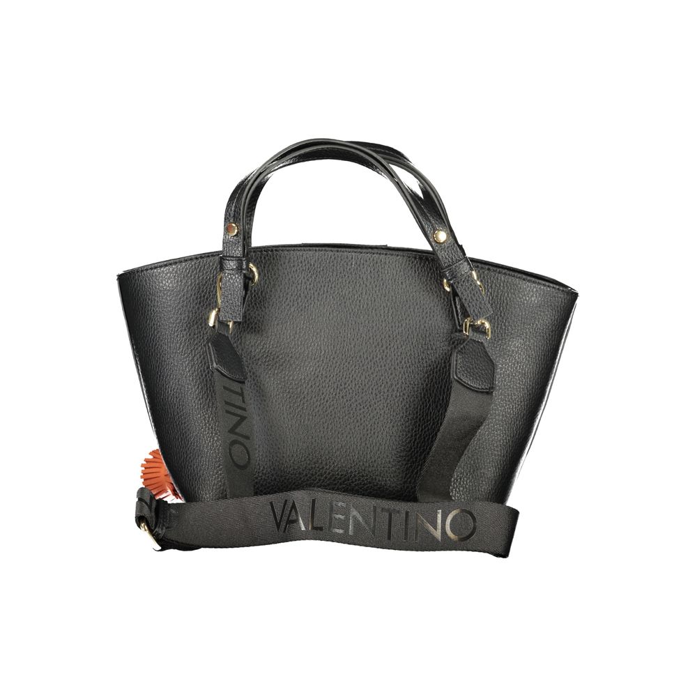 Mario Valentino Black Polyurethane Womens Bag