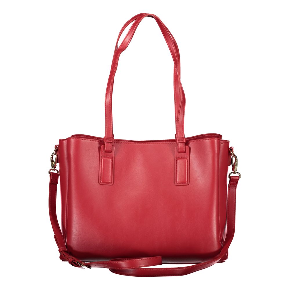 Mario Valentino Rosso Polyurethane Women Bag