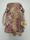 Fendi FENDI FF Canvas Fiori Handbag