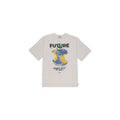 MSGM Beige Cotton T-Shirt
