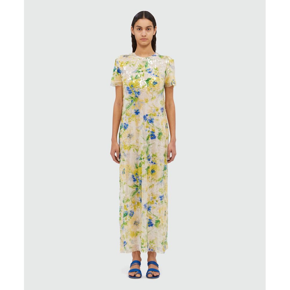 MSGM Bicolor Polyester Casual Dress