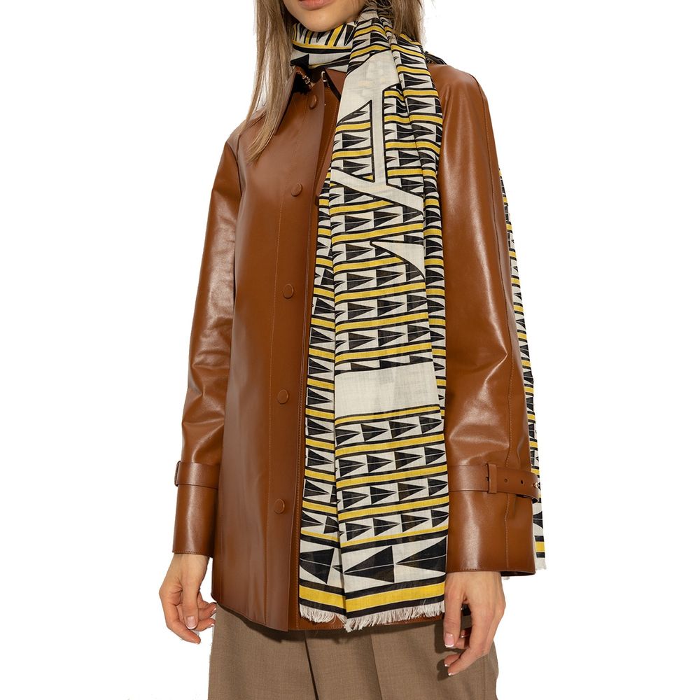 Lanvin Bicolor Wool Scarf