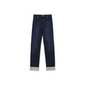 Loewe Blue Cotton Relaxed Fit Jeans