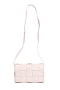 Bottega Veneta Pink Intrecciato Cassette Shoulder Bag