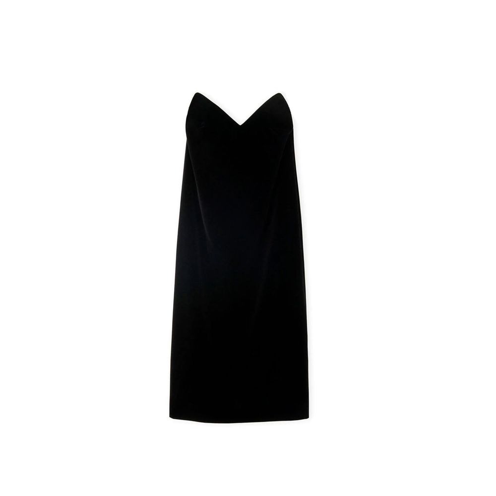 Loewe Black Cotton Cocktail Dress