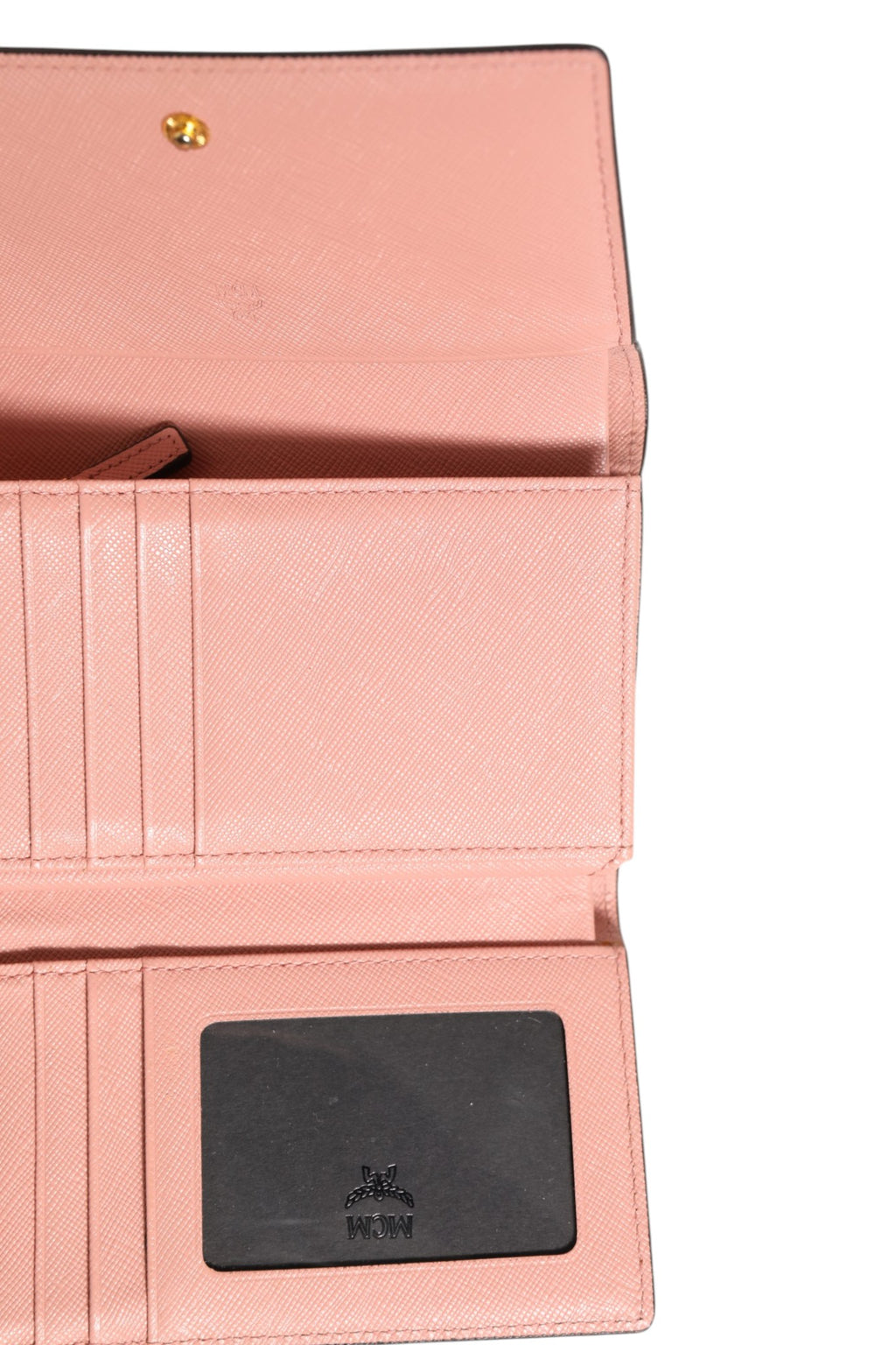 MCM Visetos Rabbit Compact Wallet