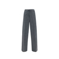 Jil Sander Gray Wool Casual Pants