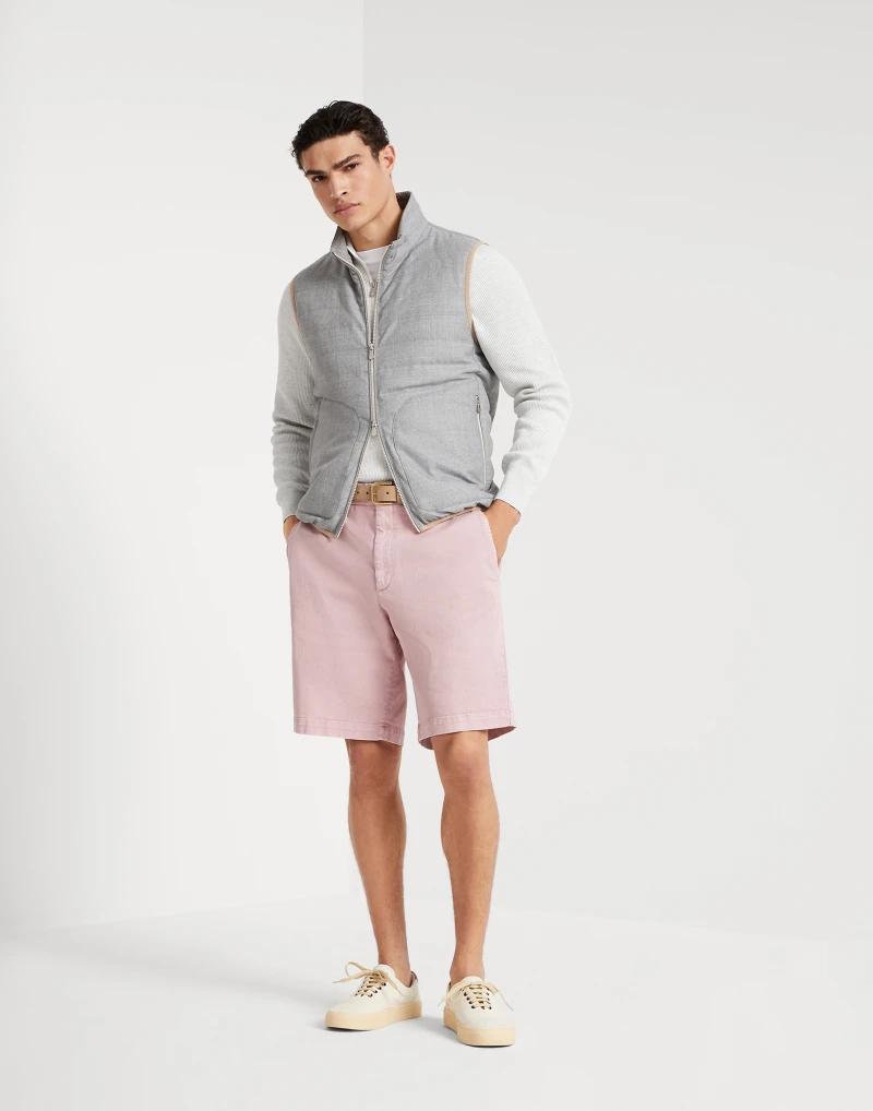Brunello Cucinelli Multicolor Wool Sleveless Jacket